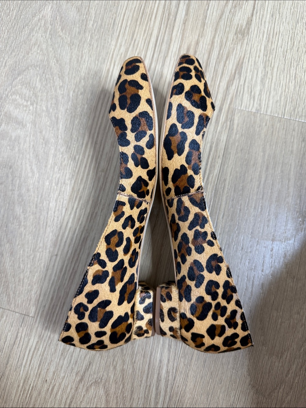 J. Crew Leopard-Print Ballet Flats in Tan and Black Size 8 - Picture 6 of 6